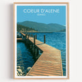 Lake Boardwalk Coeur d'Alene Idaho