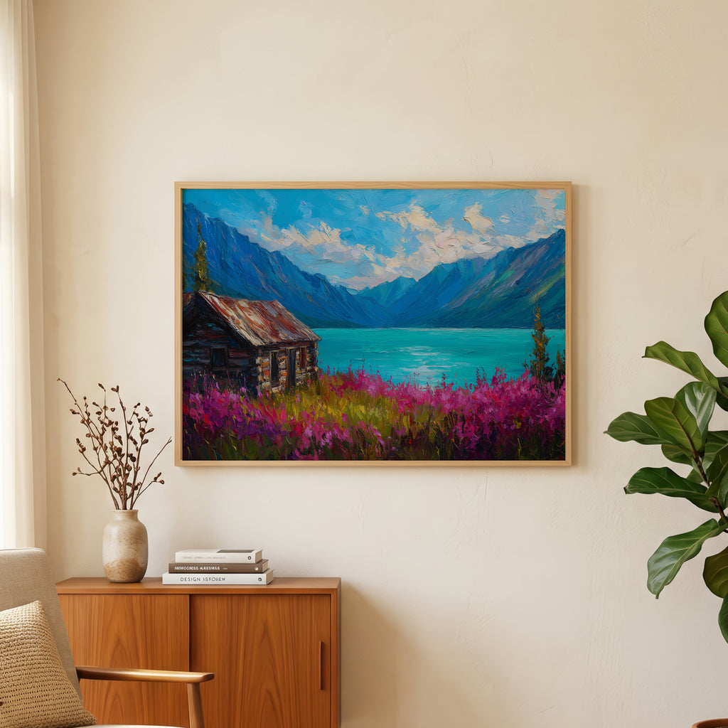 Lake Clark National Park Oil Painting