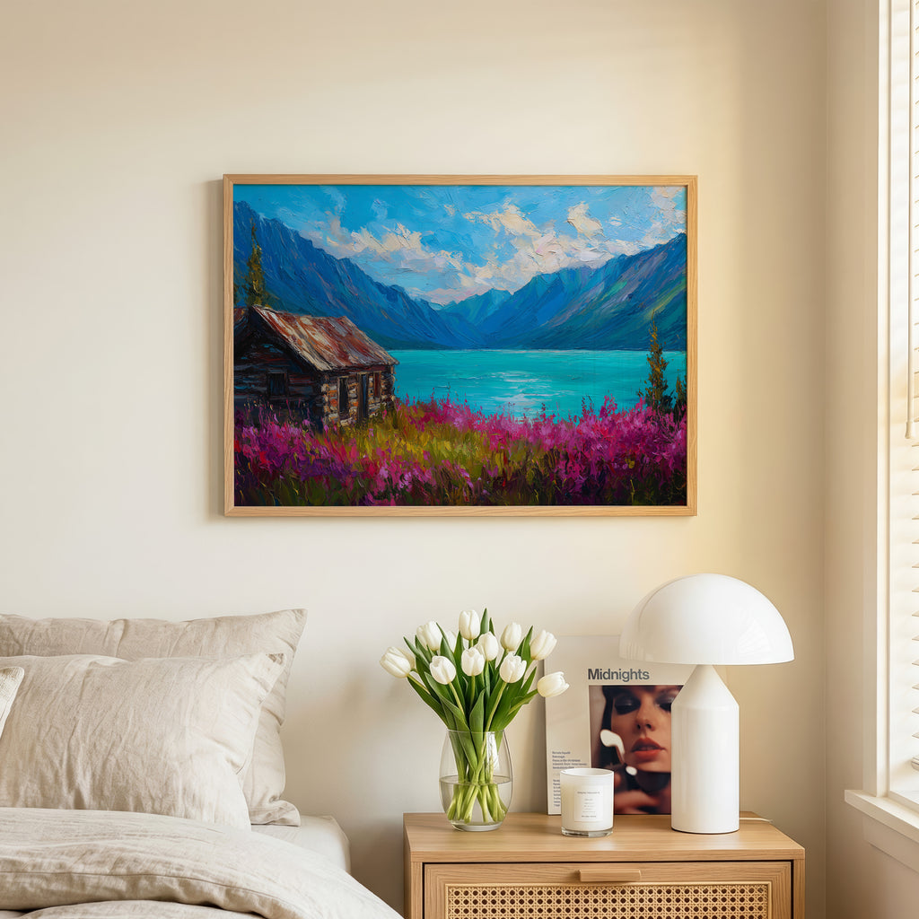 Lake Clark National Park Oil Painting