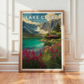 Retro Lake Clark National Park Print