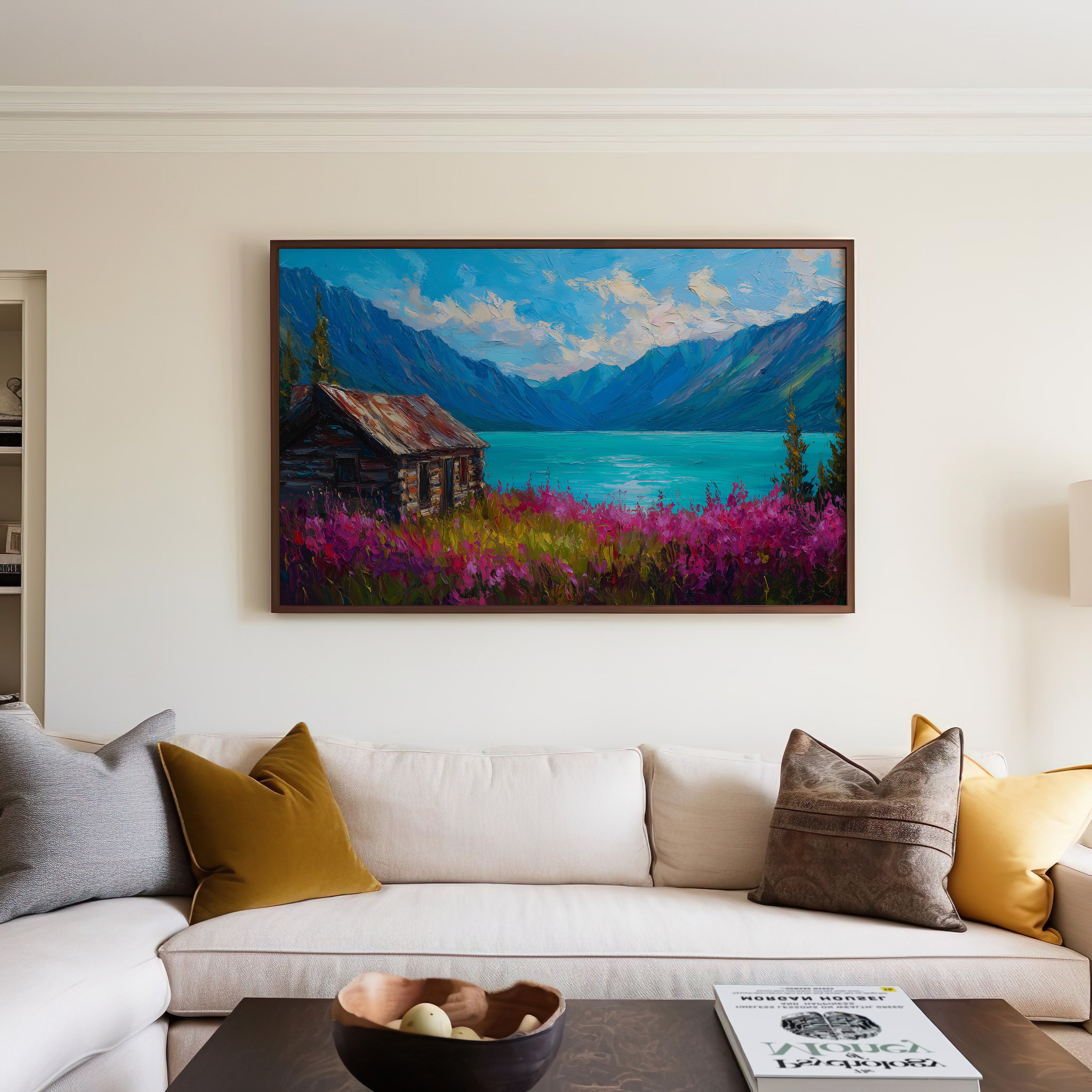 Lake Clark National Park Oil Painting