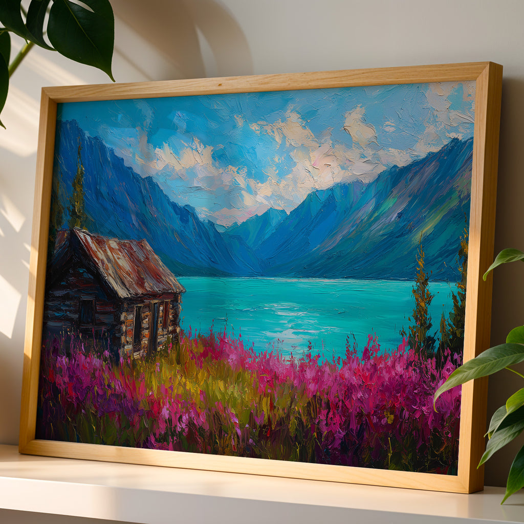 Lake Clark National Park Oil Painting
