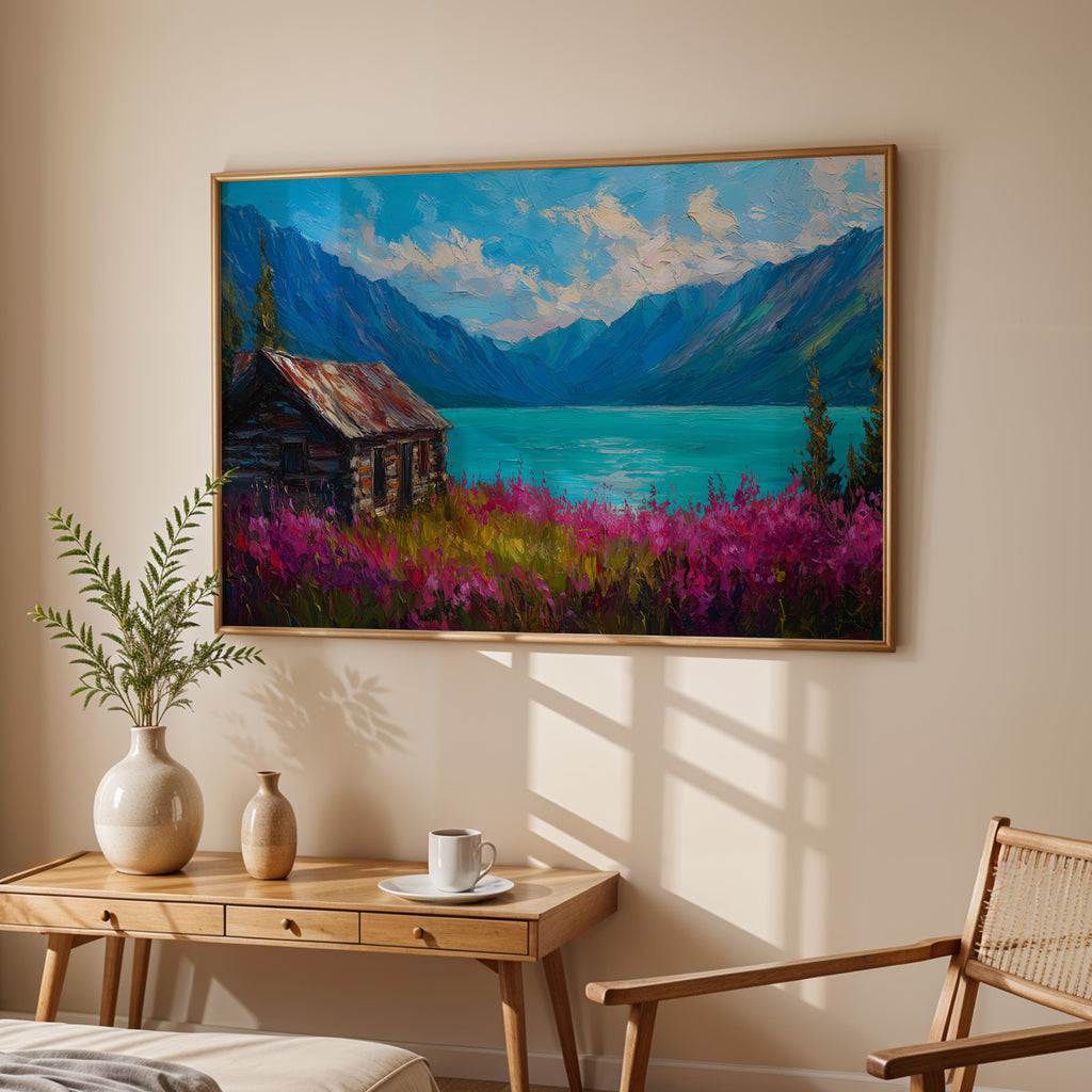 Lake Clark National Park Oil Painting
