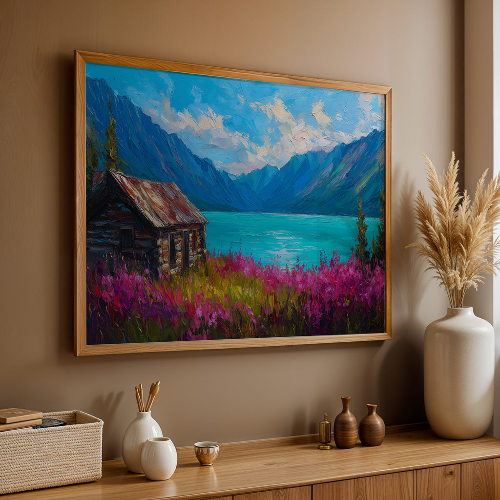 Lake Clark National Park Oil Painting