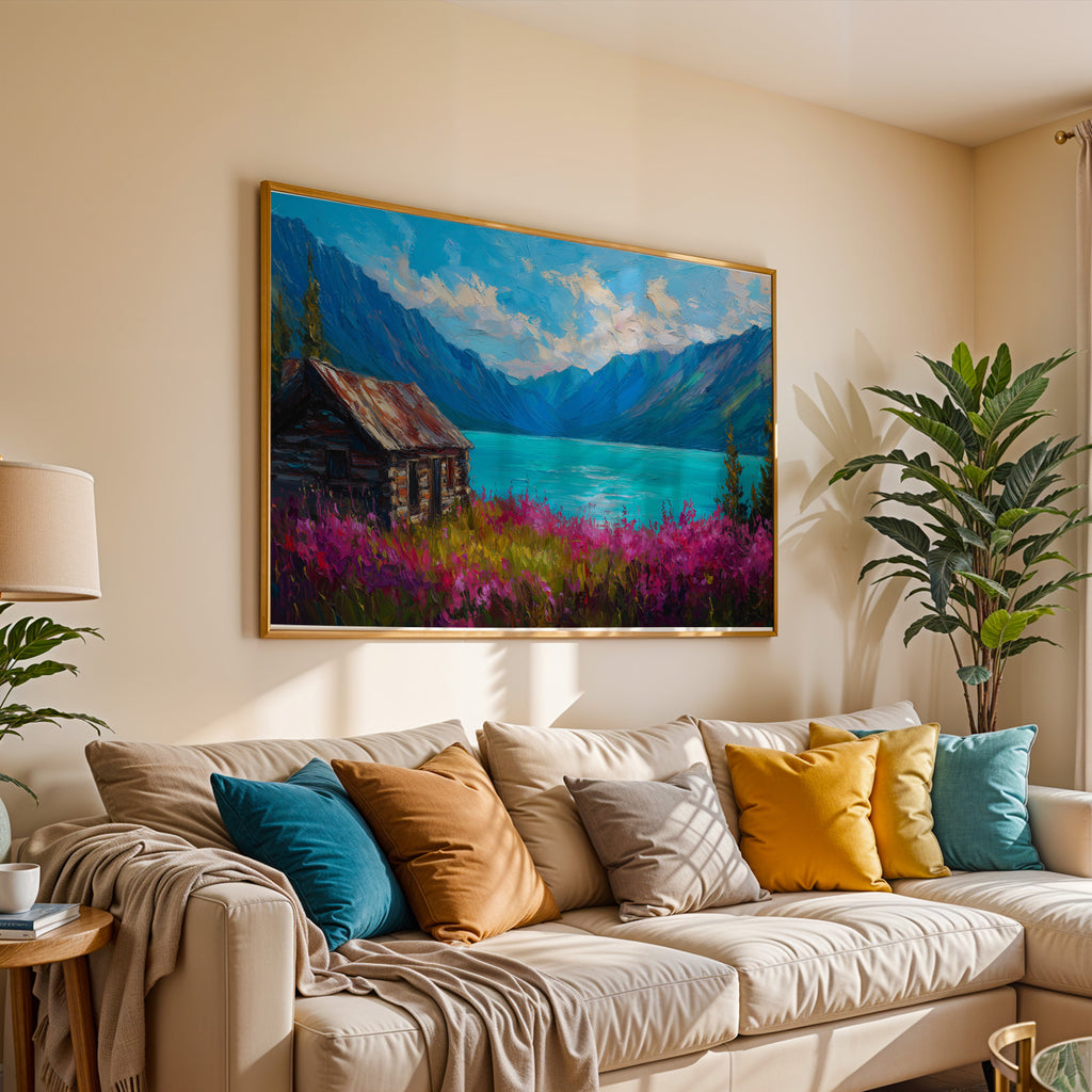 Lake Clark National Park Oil Painting