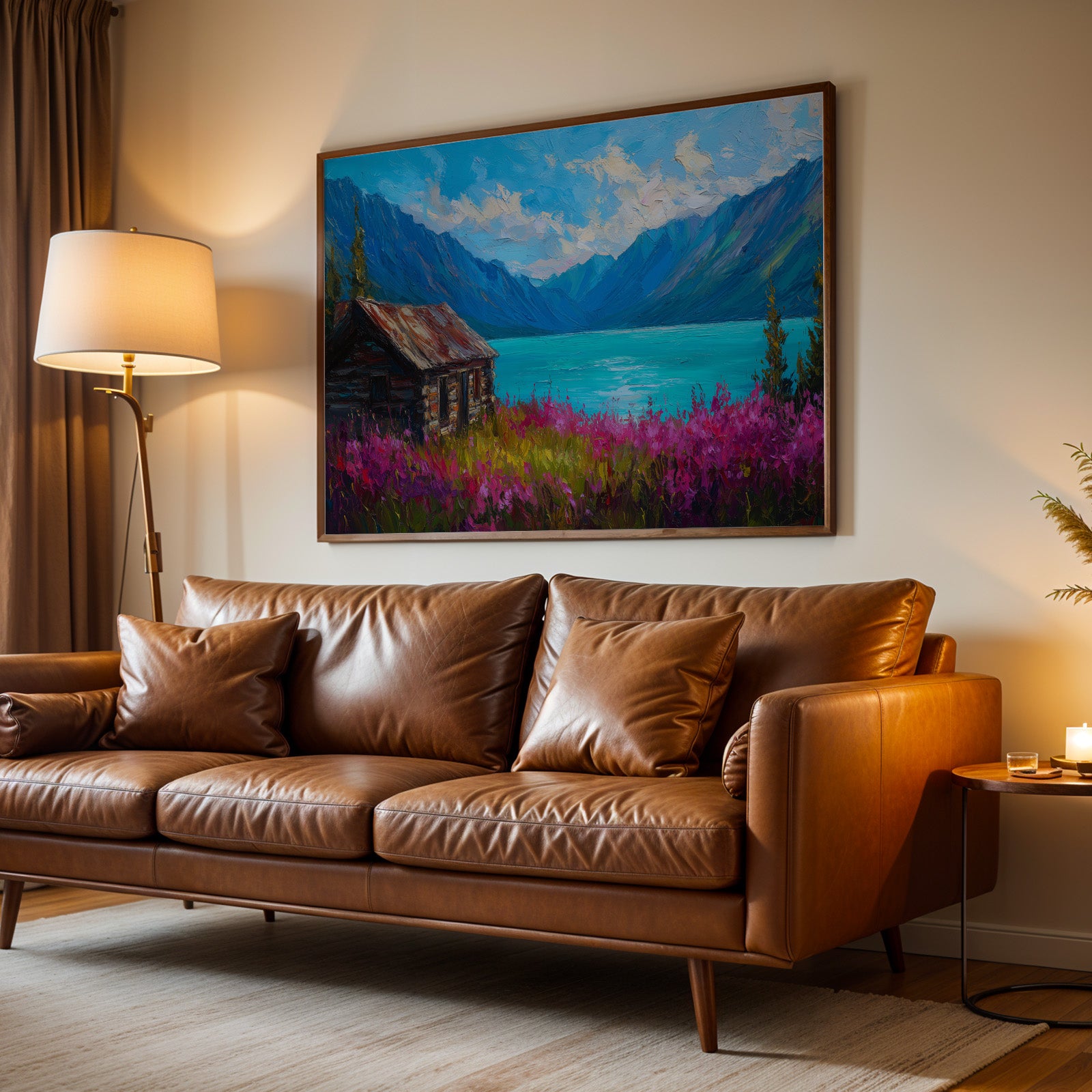 Lake Clark National Park Oil Painting