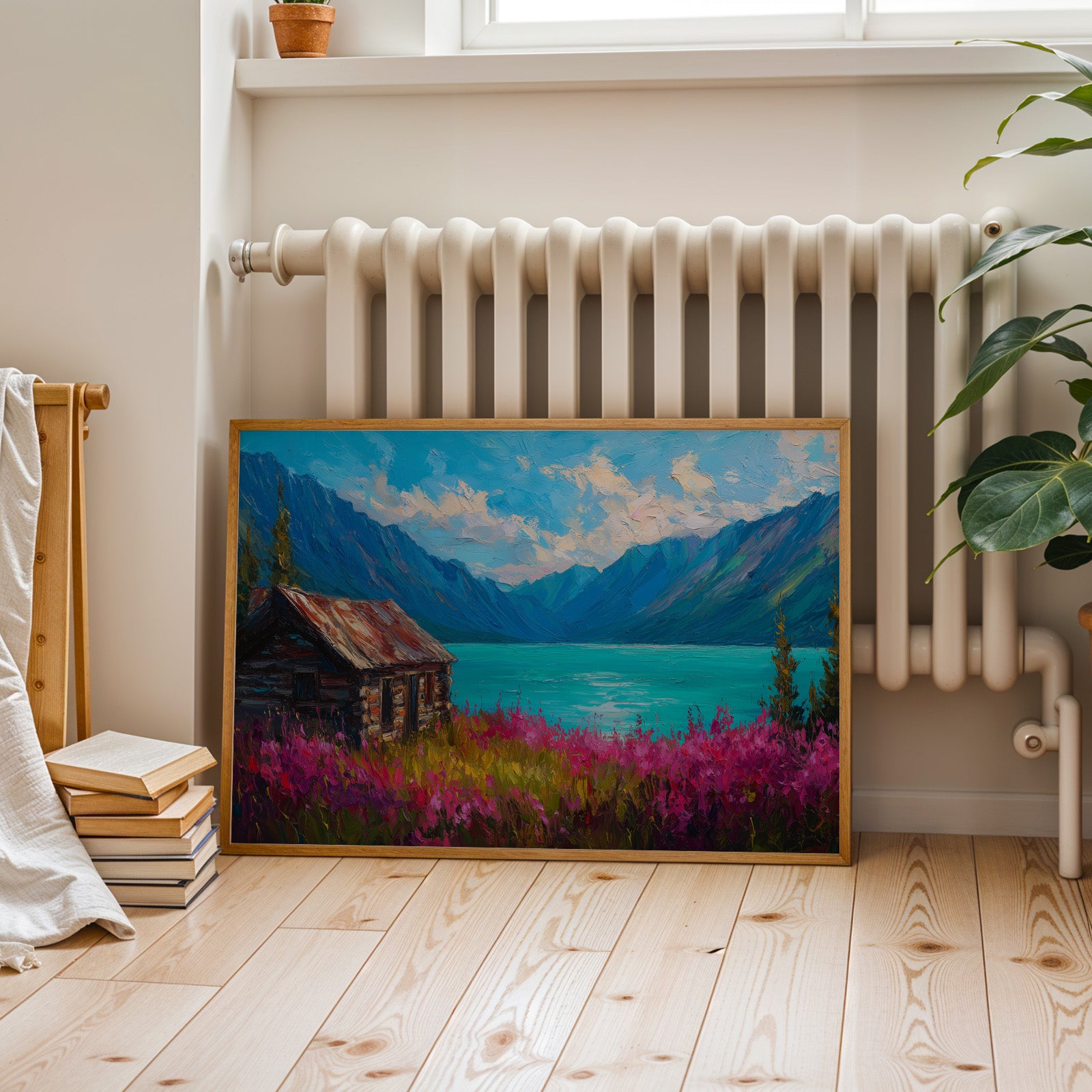 Lake Clark National Park Oil Painting