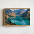 Lake Clark National Park Classical Oil Painting
