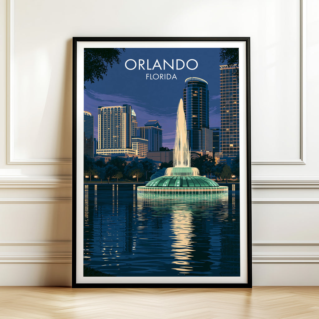 Lake Eola Park Orlando Florida
