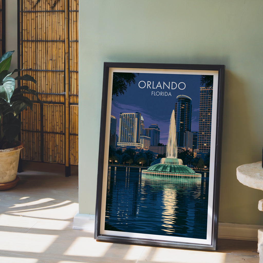 Lake Eola Park Orlando Florida
