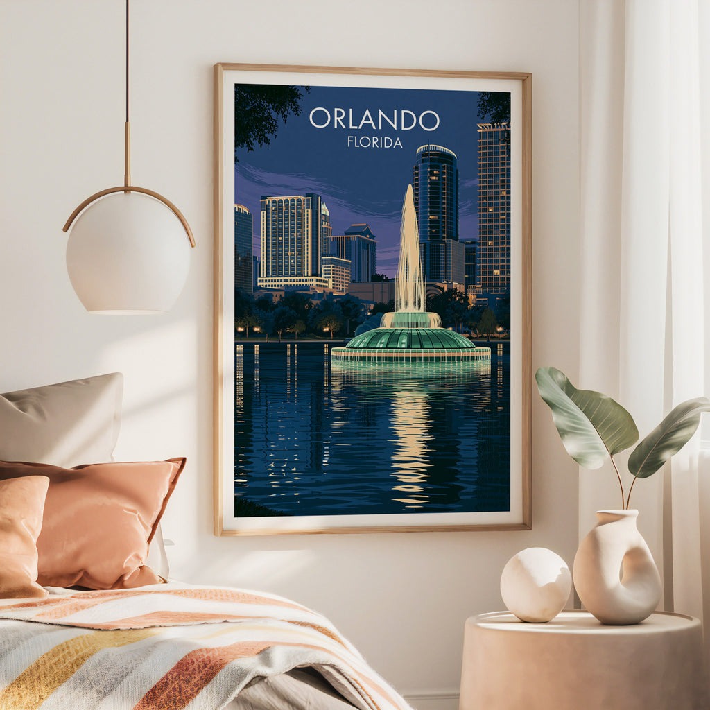 Lake Eola Park Orlando Florida