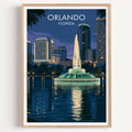 Lake Eola Park Orlando Florida