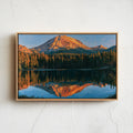 Lassen Volcanic National Park Classical Oil Painting