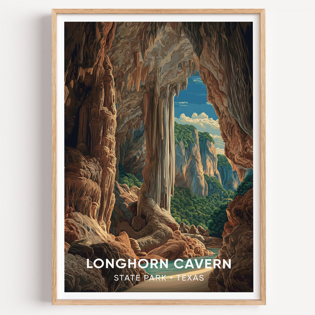 Longhorn Cavern State Park Texas