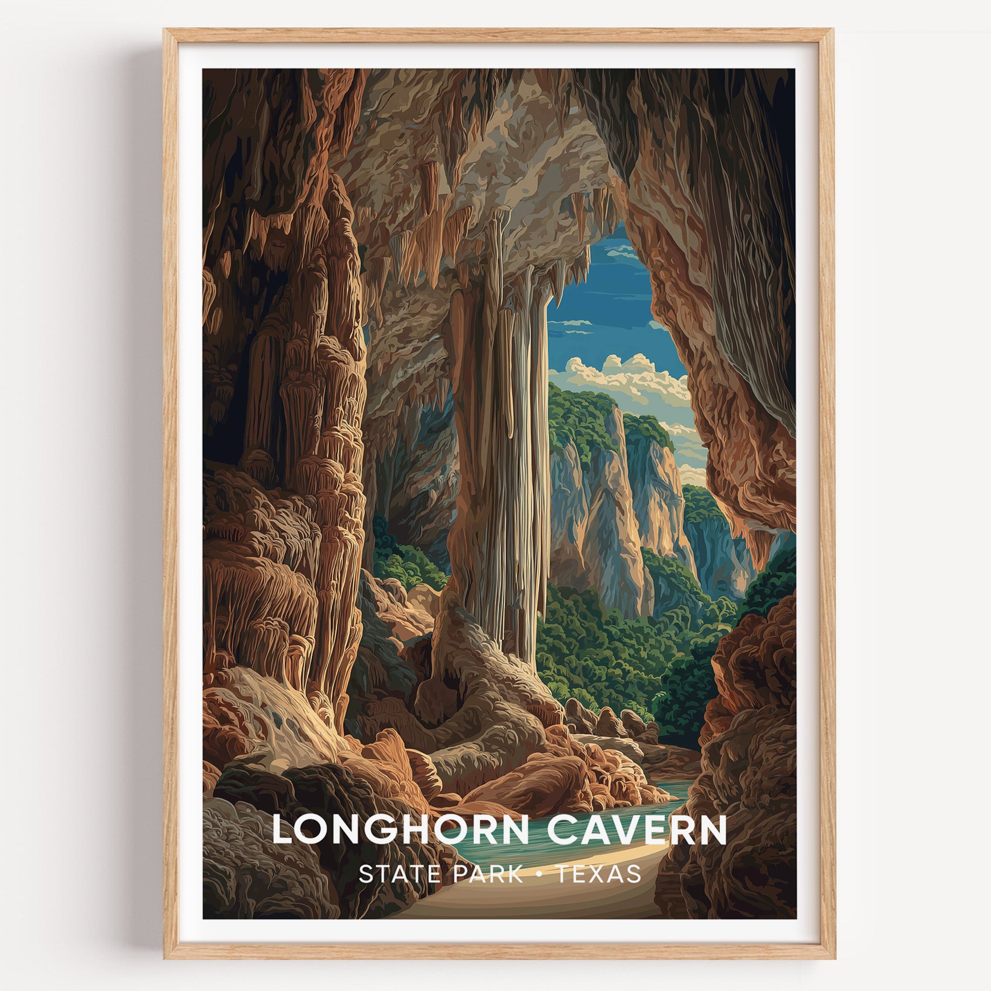 Longhorn Cavern State Park Texas