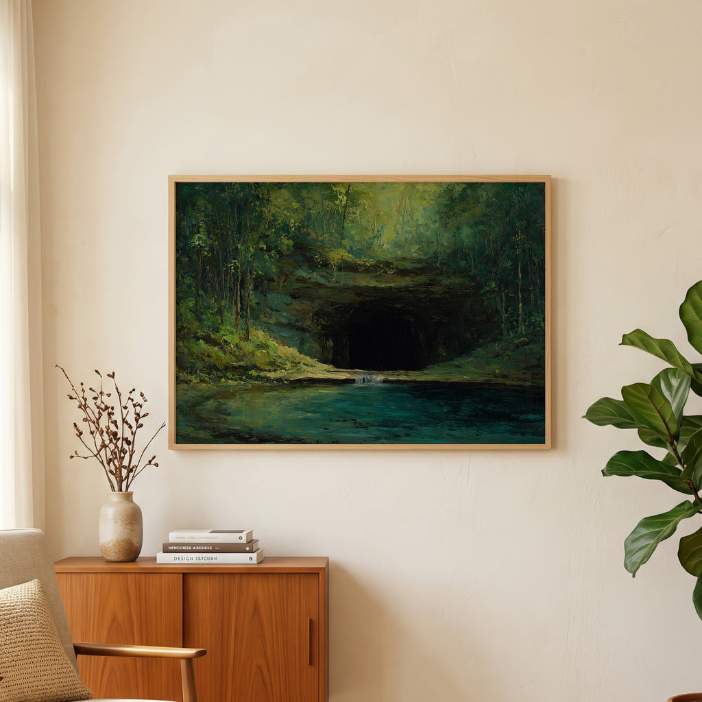 Mammoth Cave National Park Oil Painting