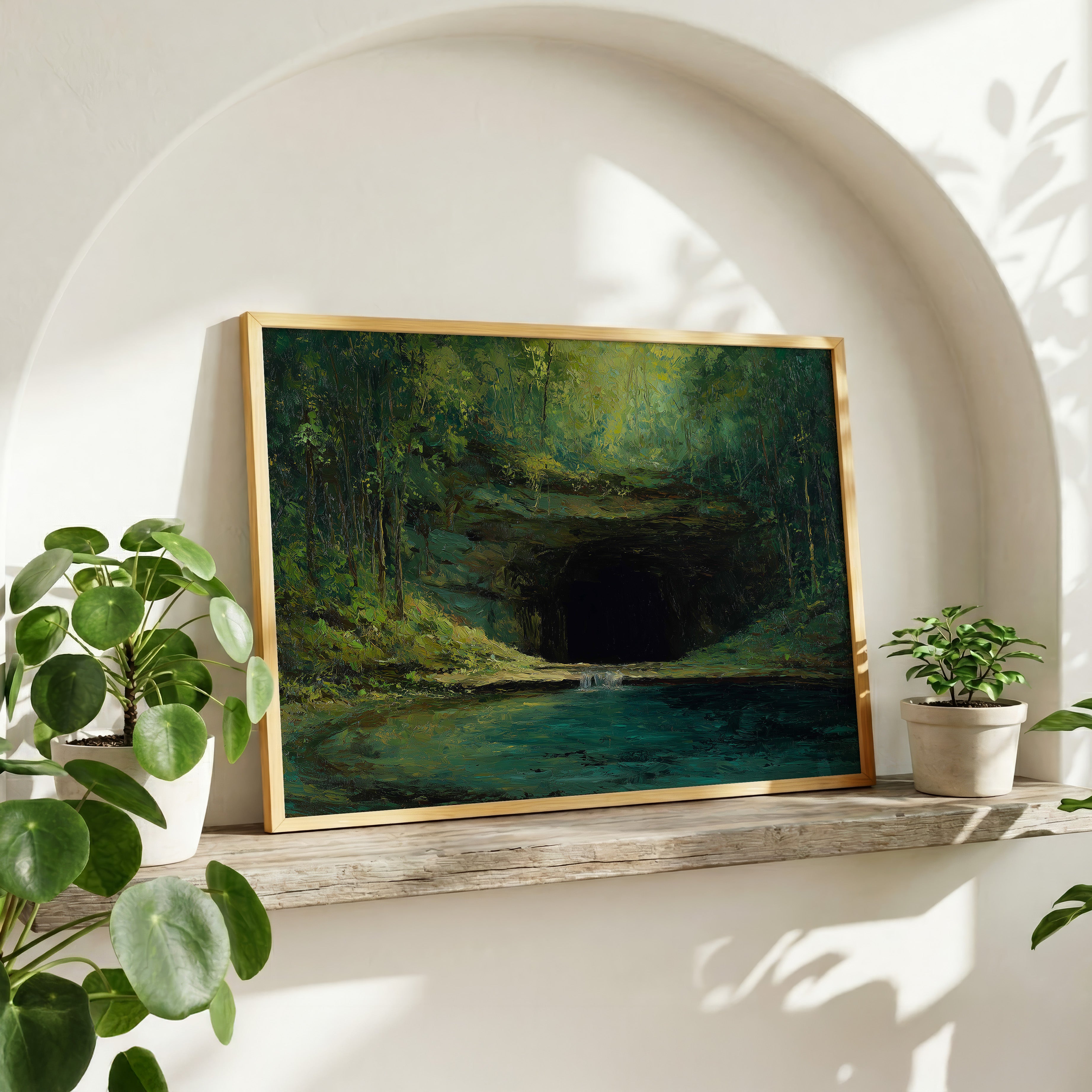 Mammoth Cave National Park Oil Painting
