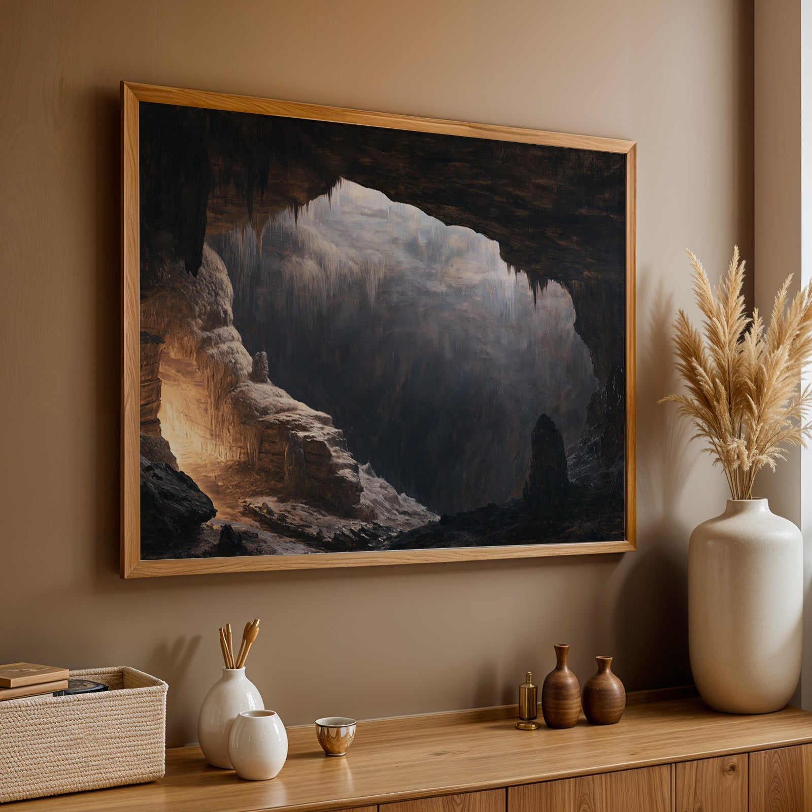 Mammoth Cave National Park Classical Oil Painting