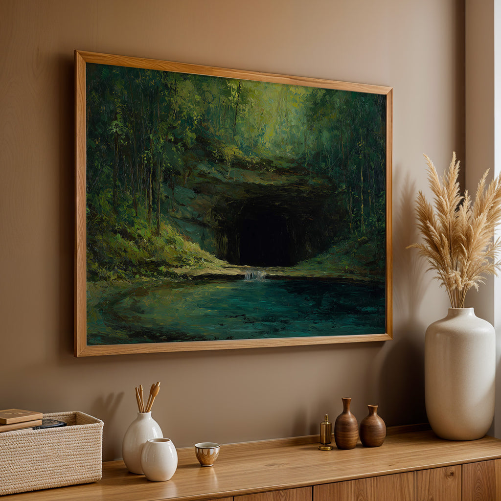 Mammoth Cave National Park Oil Painting