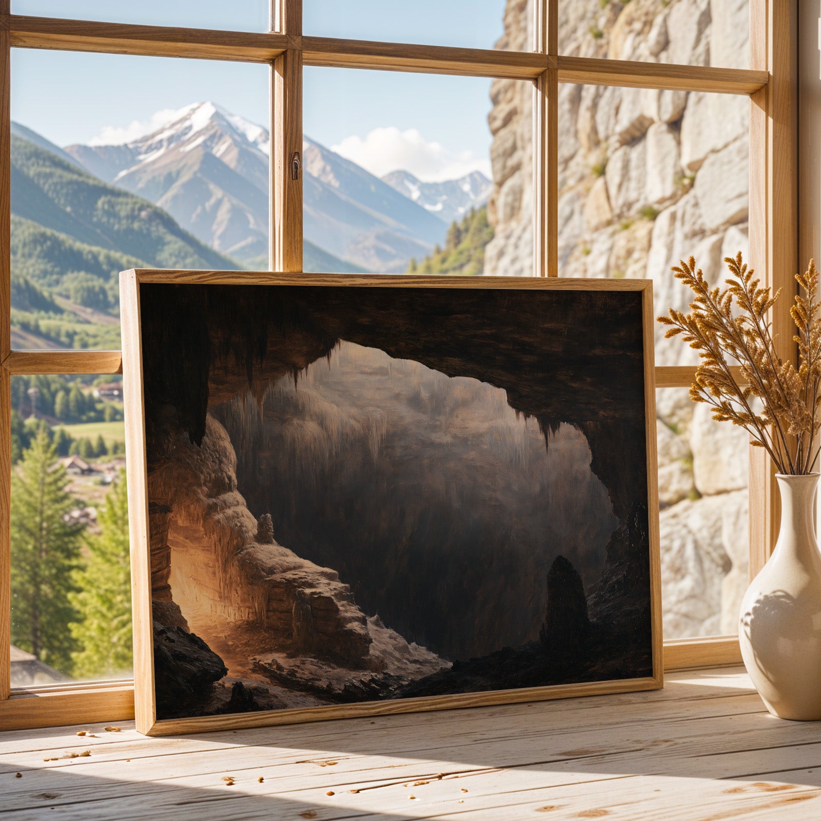 Mammoth Cave National Park Classical Oil Painting