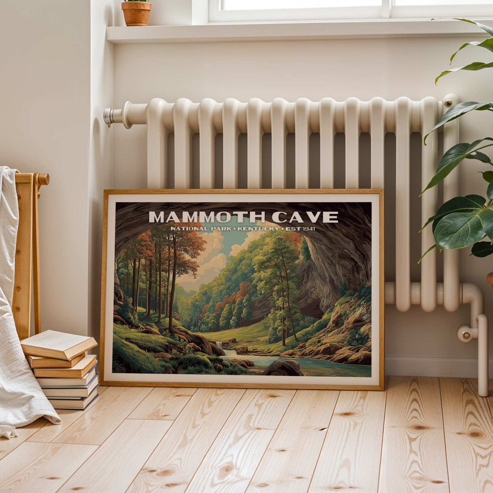 Mammoth Cave National Park Horizontal Vintage Art