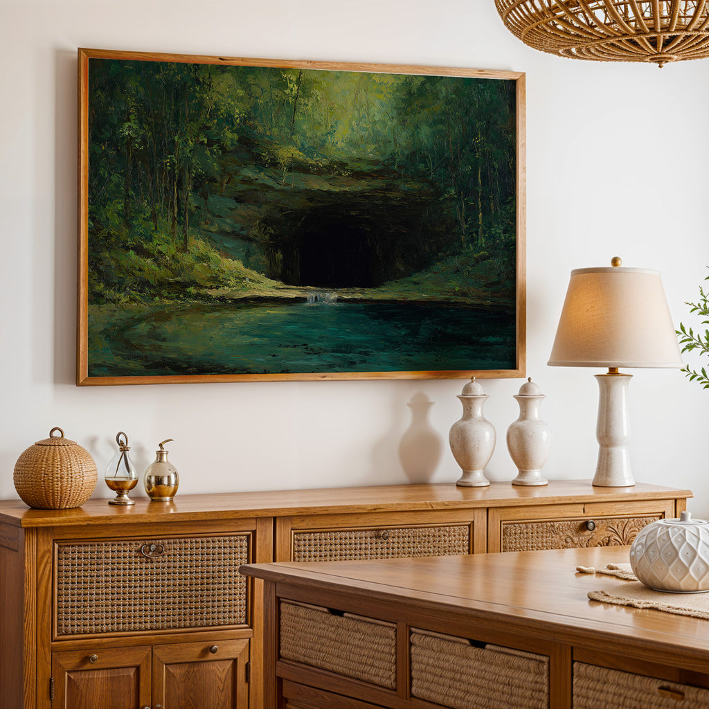 Mammoth Cave National Park Oil Painting