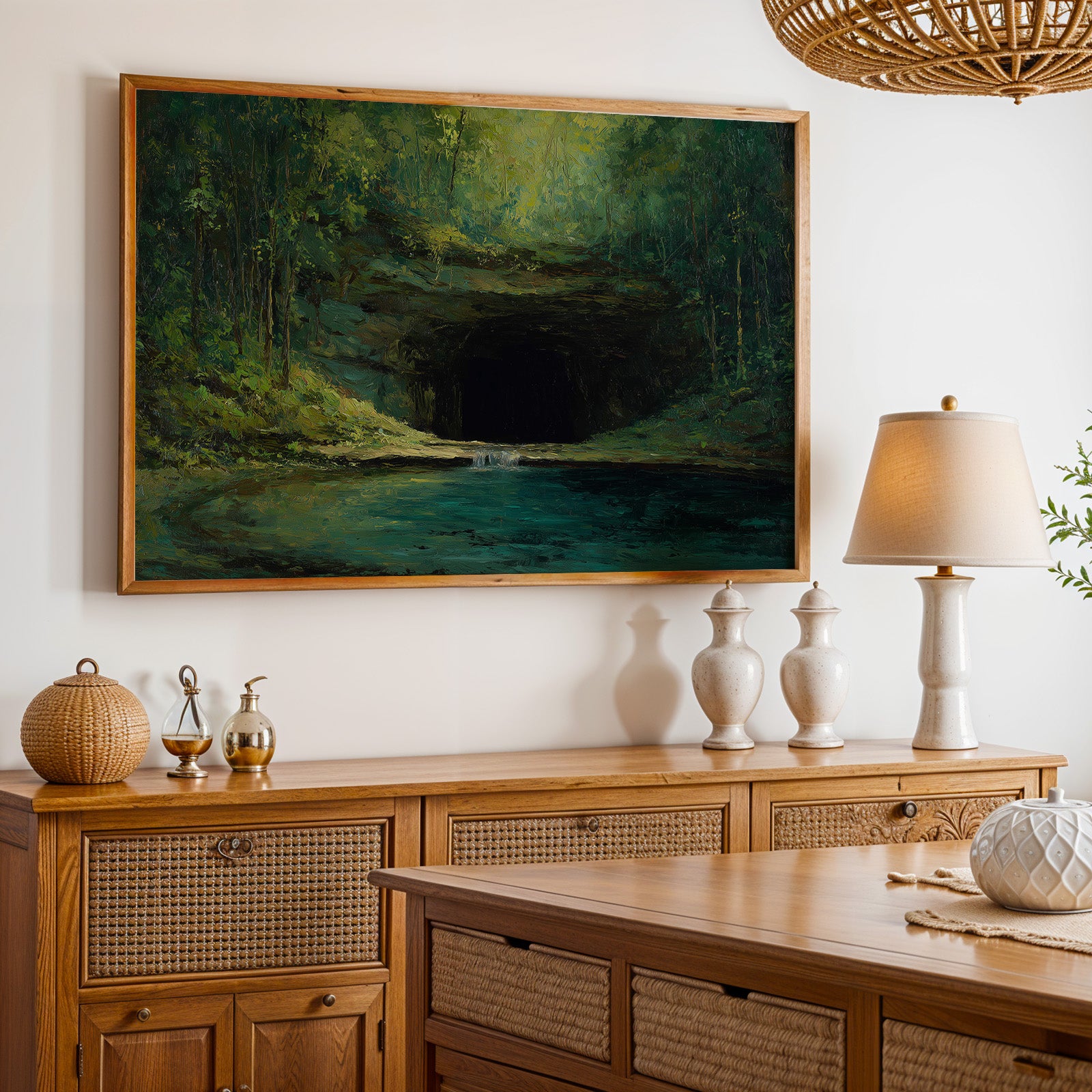 Mammoth Cave National Park Oil Painting