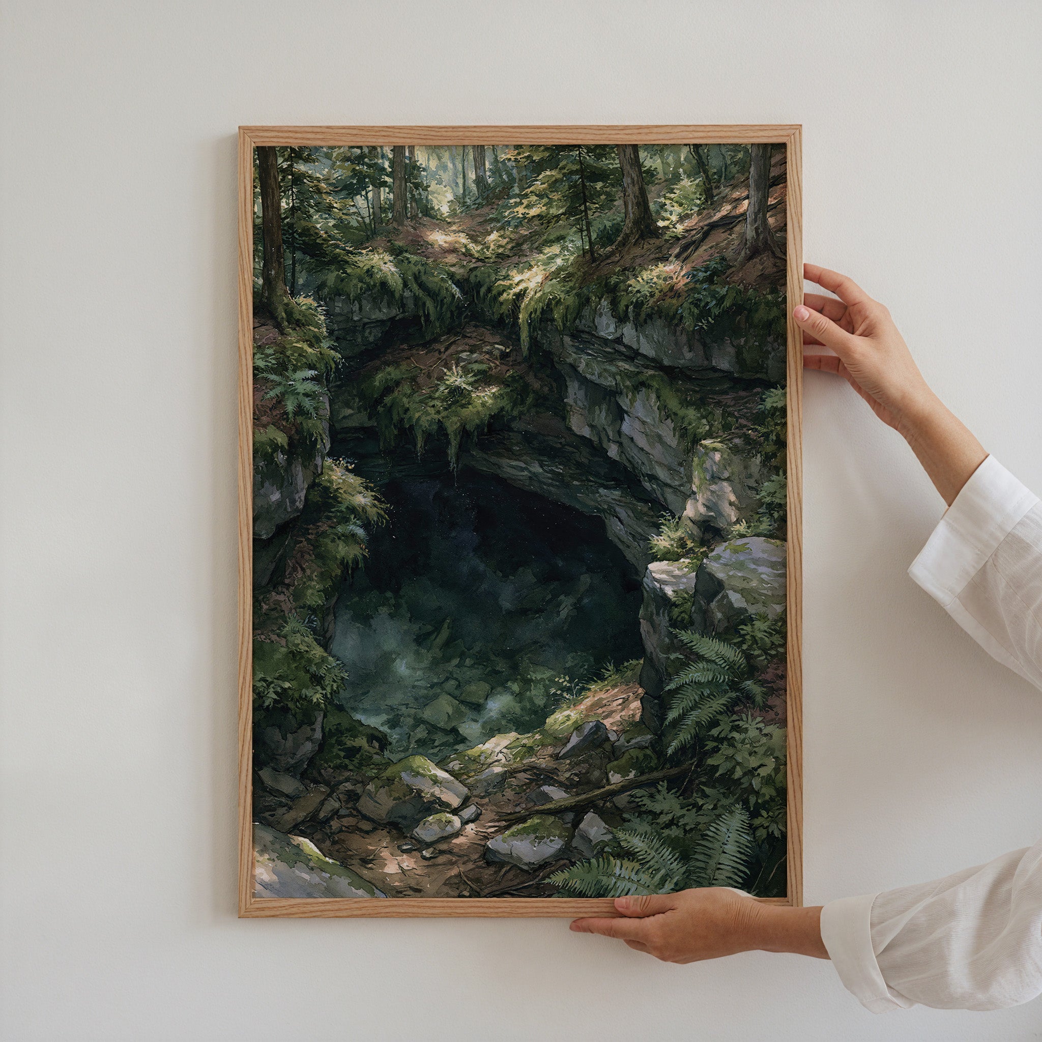 Mammoth Cave National Park Watercolor Art