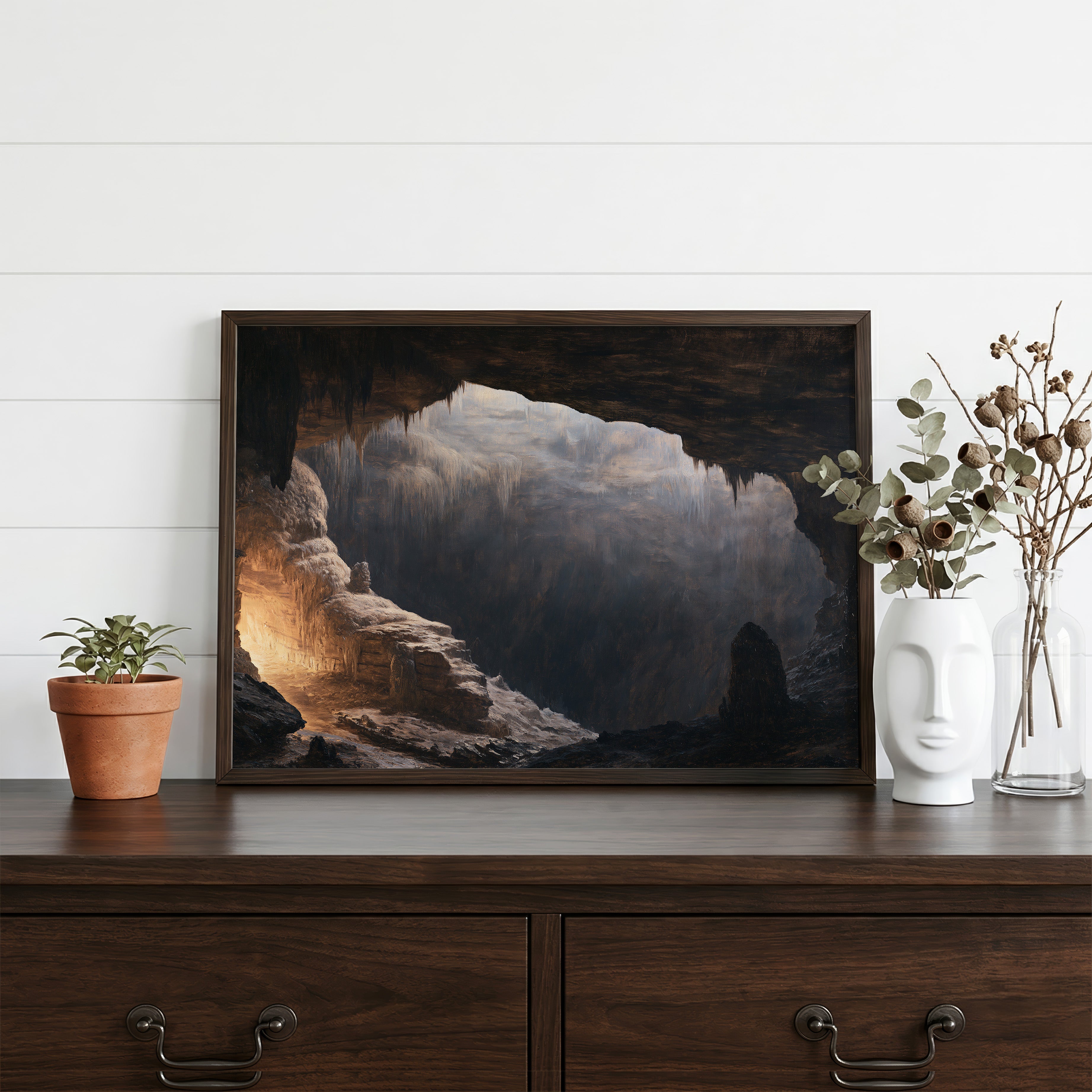Mammoth Cave National Park Classical Oil Painting