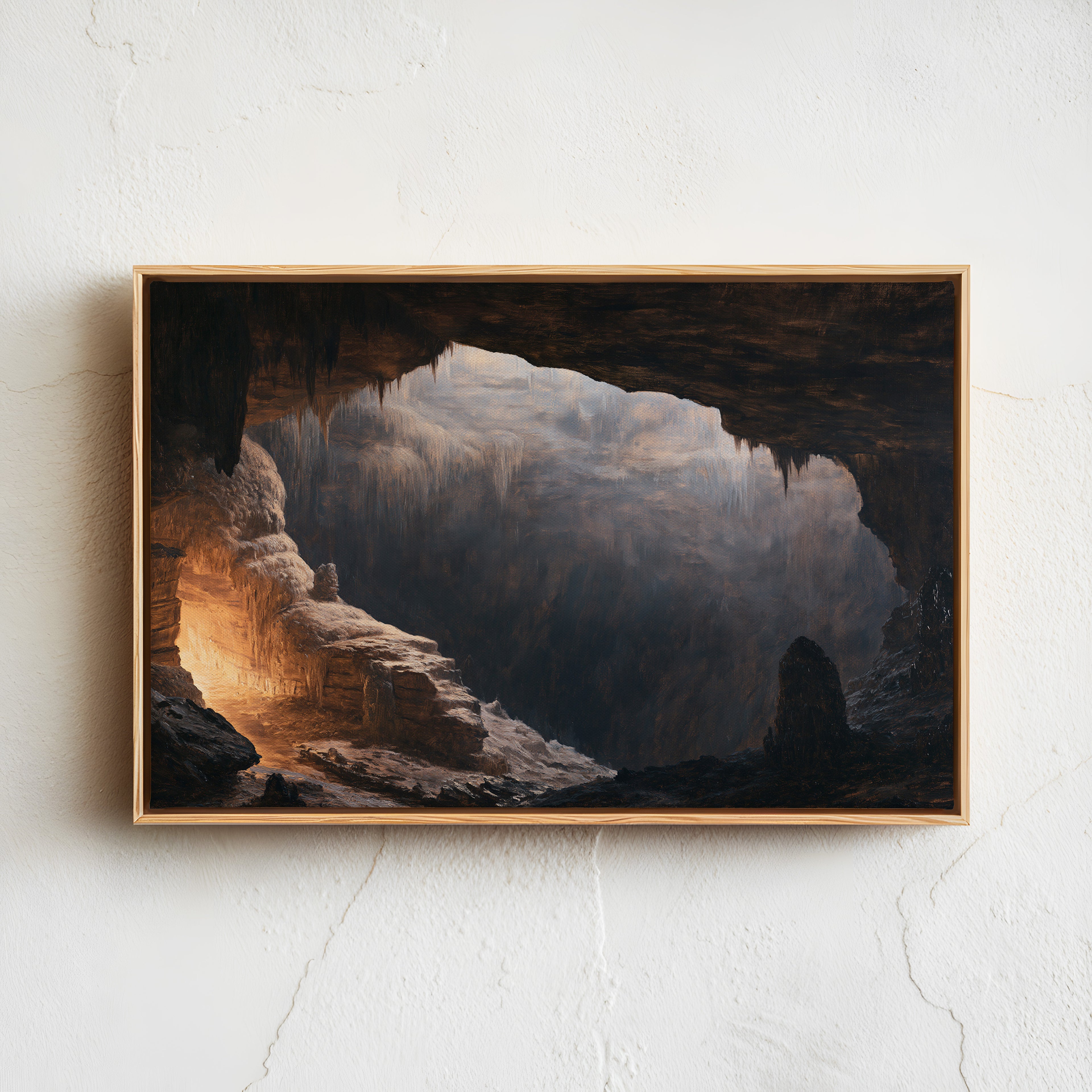 Mammoth Cave National Park Classical Oil Painting