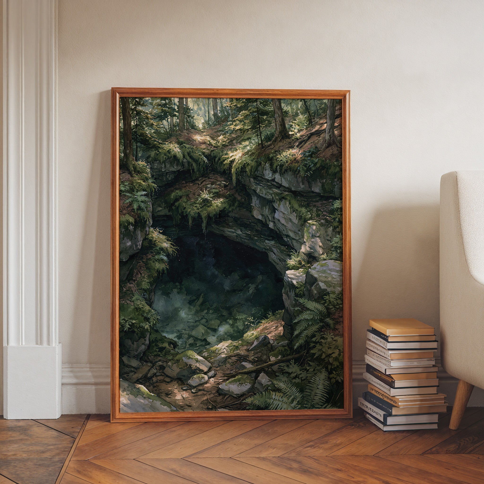 Mammoth Cave National Park Watercolor Art