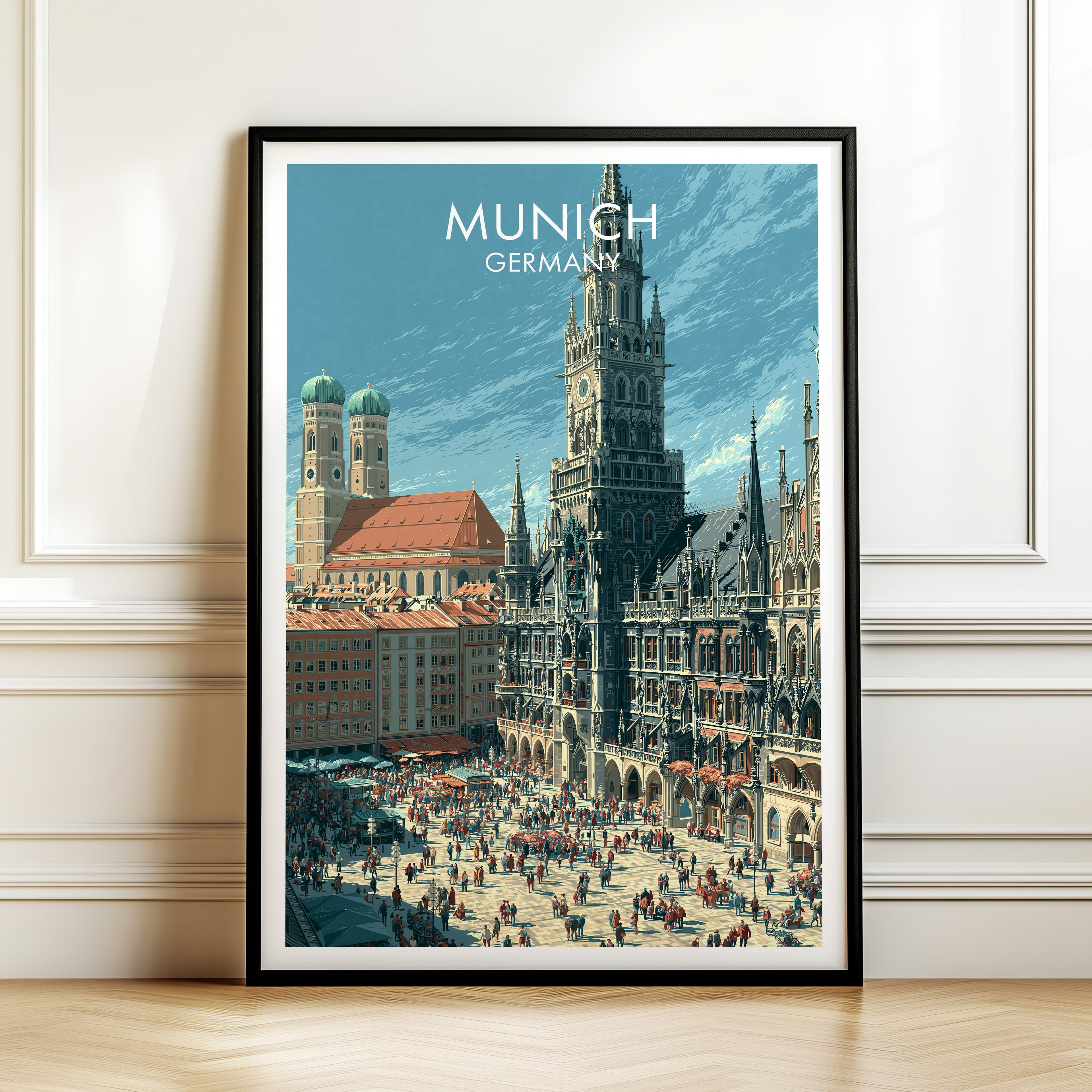Marienplatz Munich Allemagne