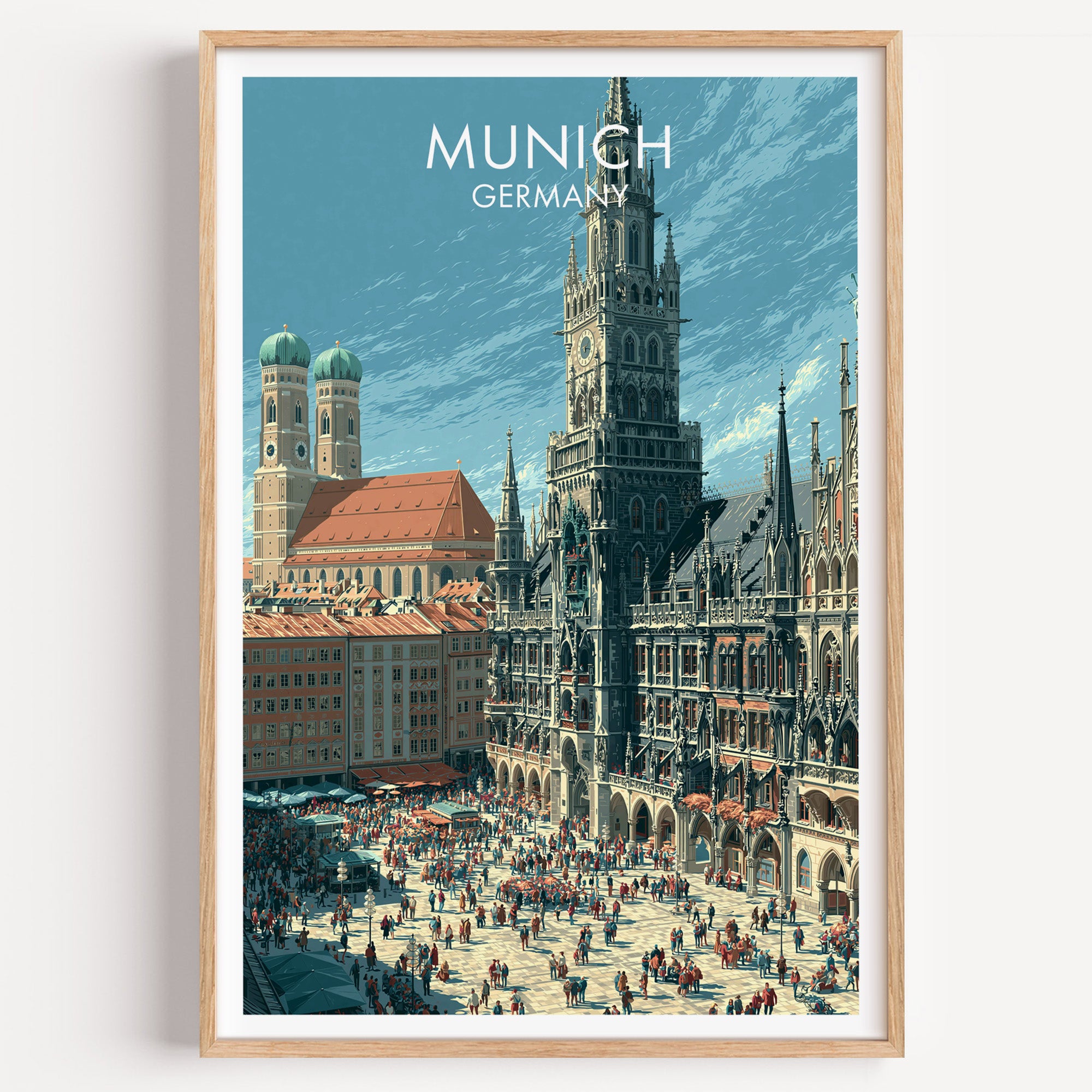 Marienplatz Munich Allemagne