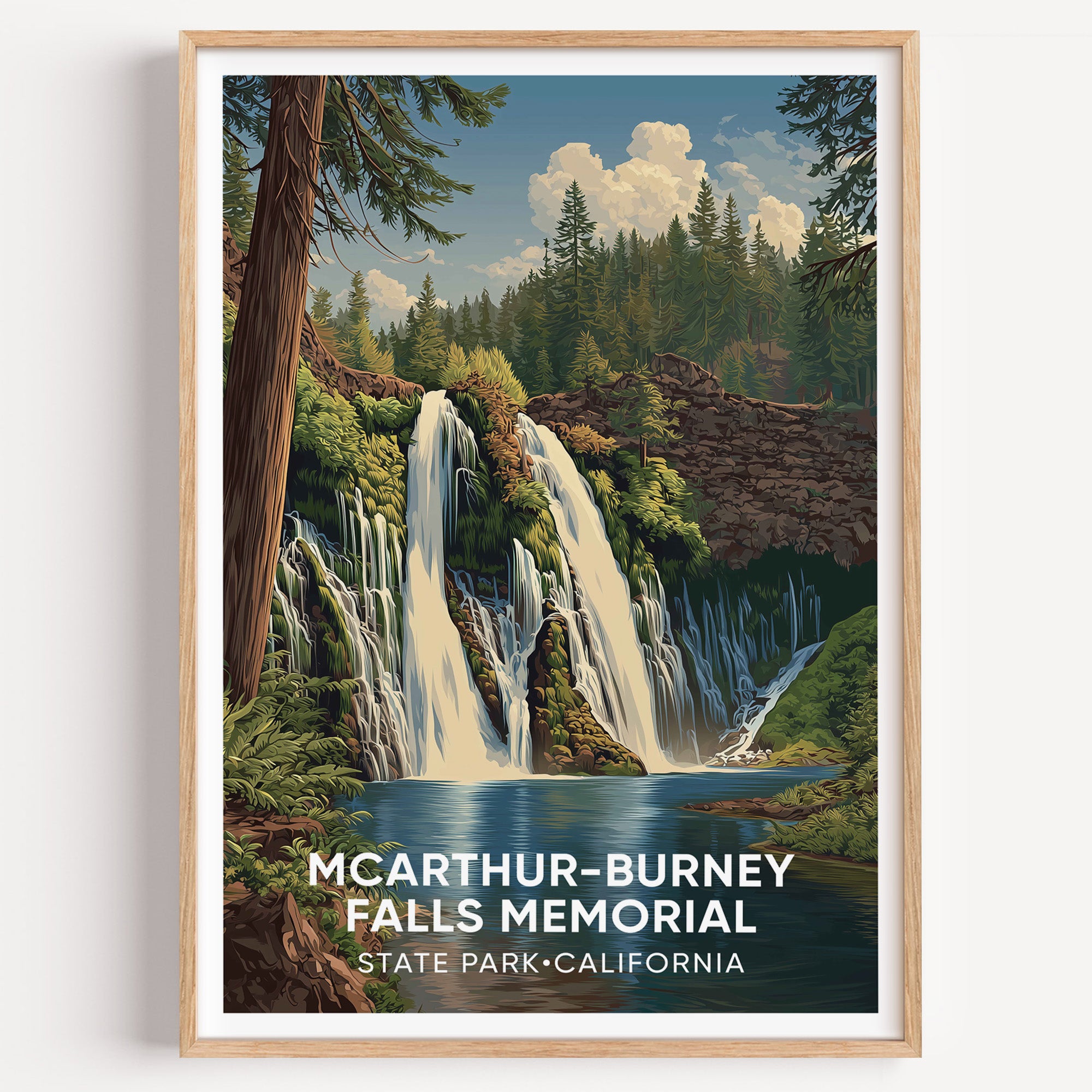 McArthur-Burney Falls Memorial State Park California
