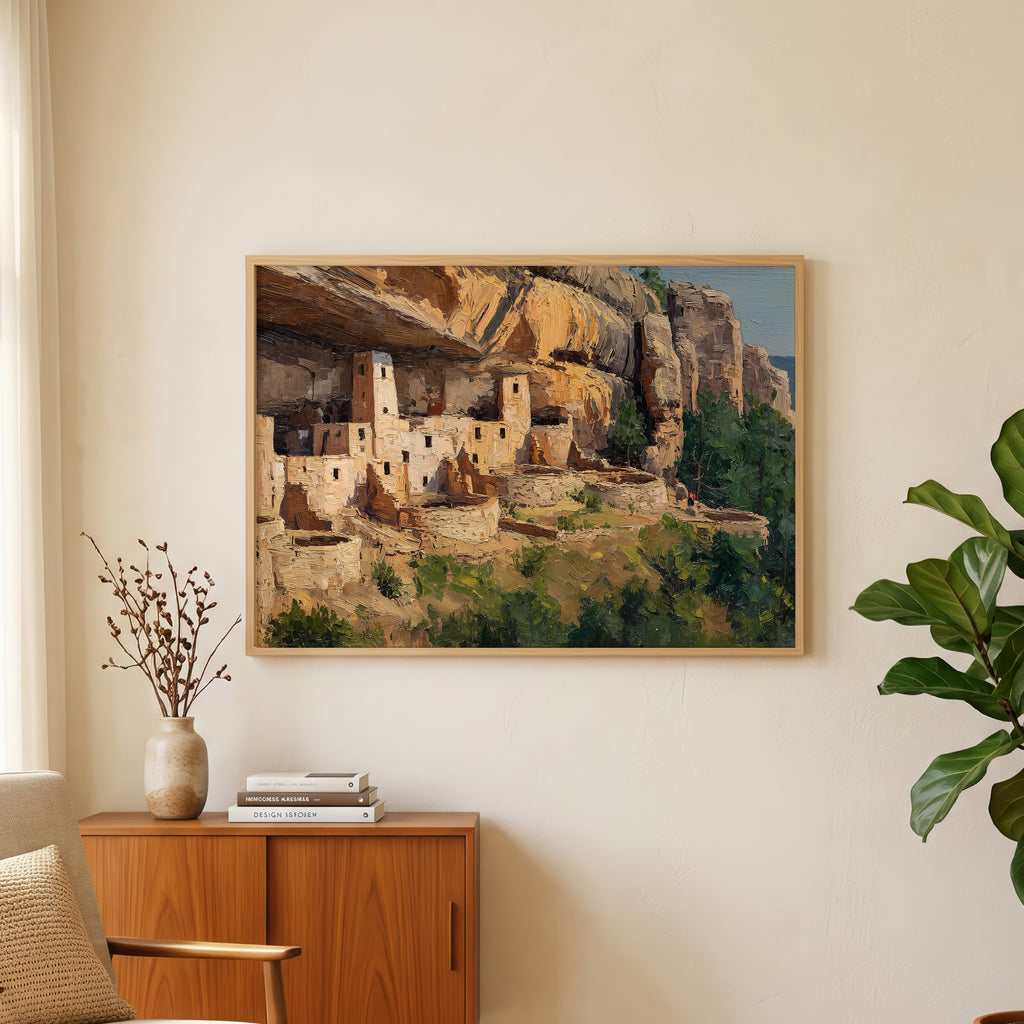 Mesa Verde National Park Oil Painting