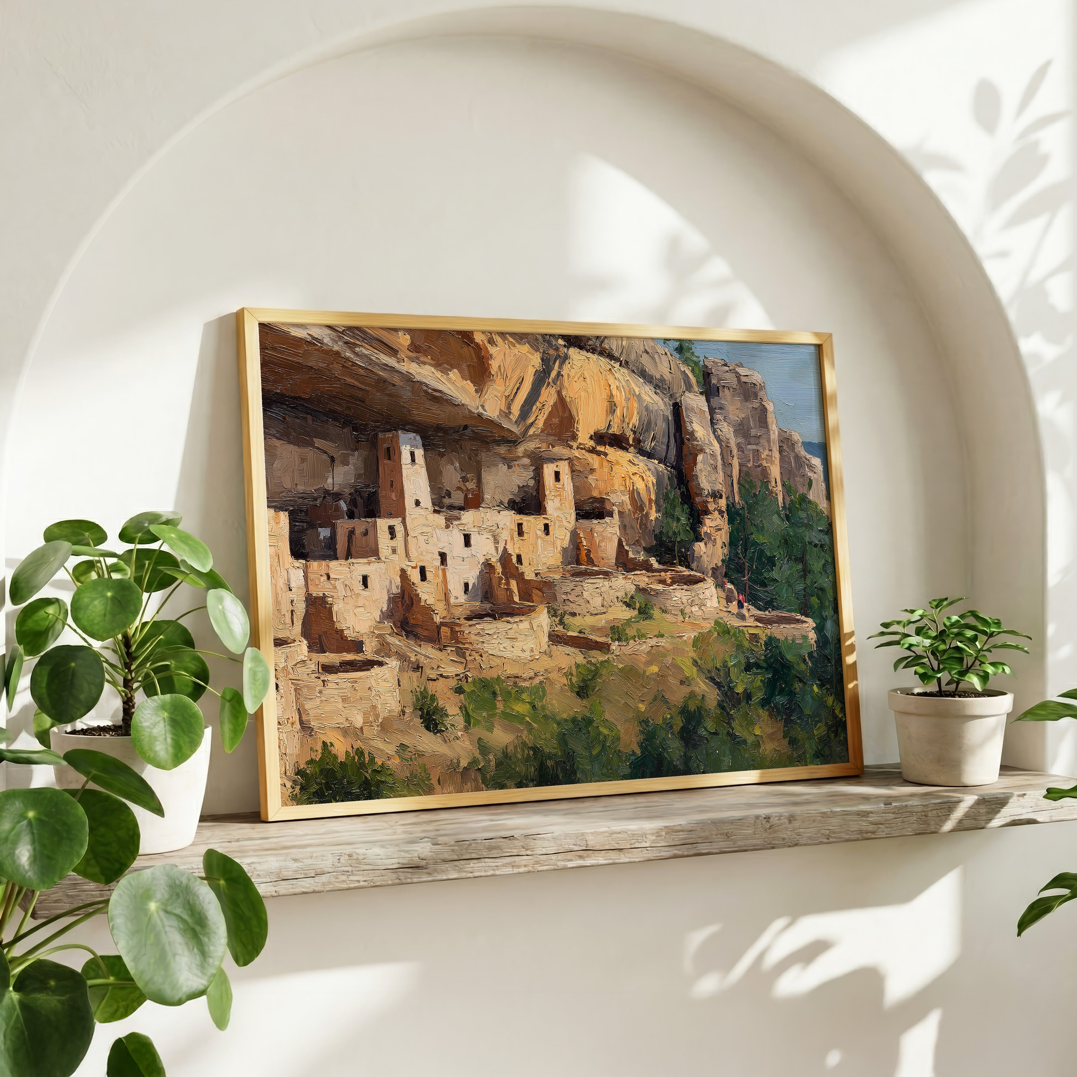 Mesa Verde National Park Oil Painting