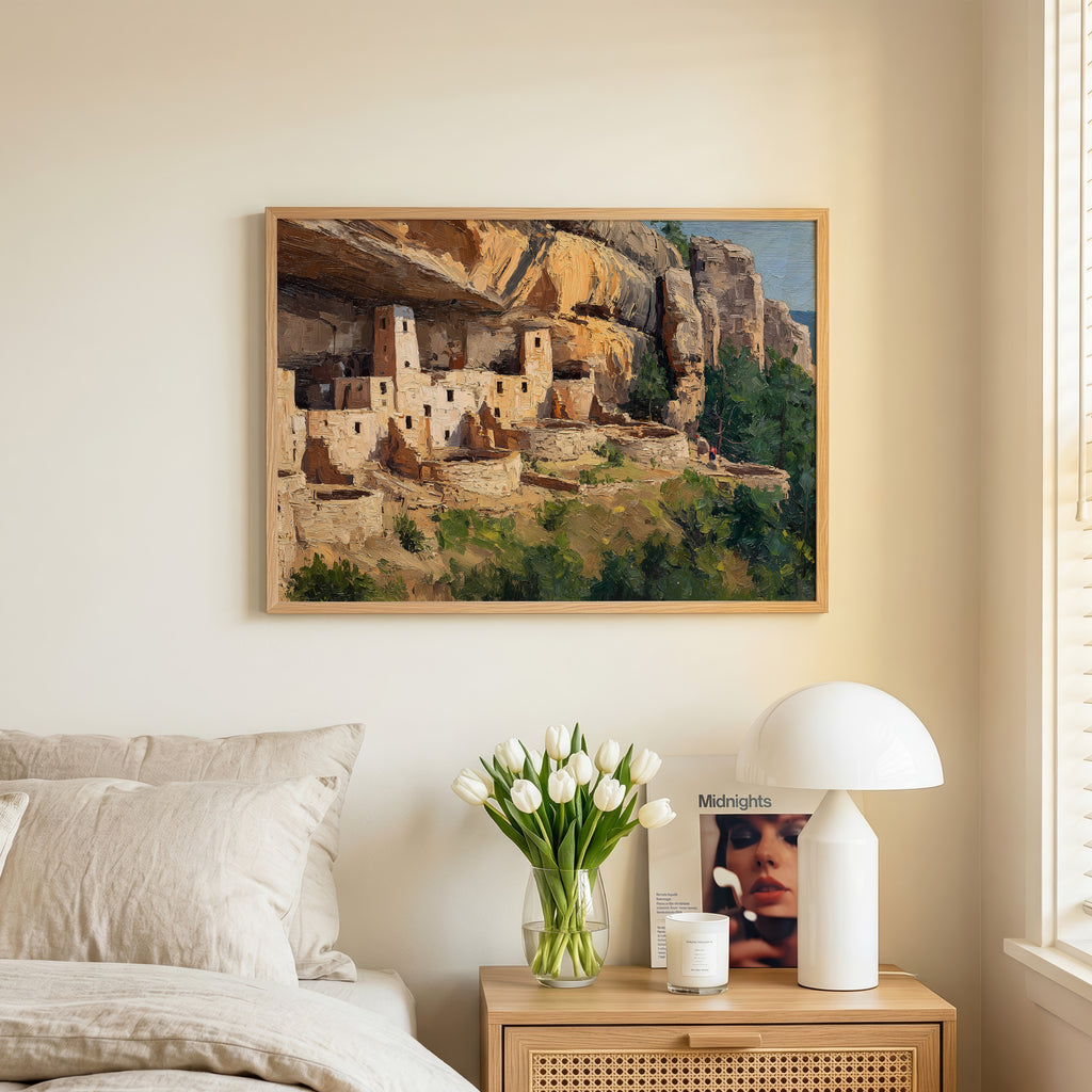 Mesa Verde National Park Oil Painting