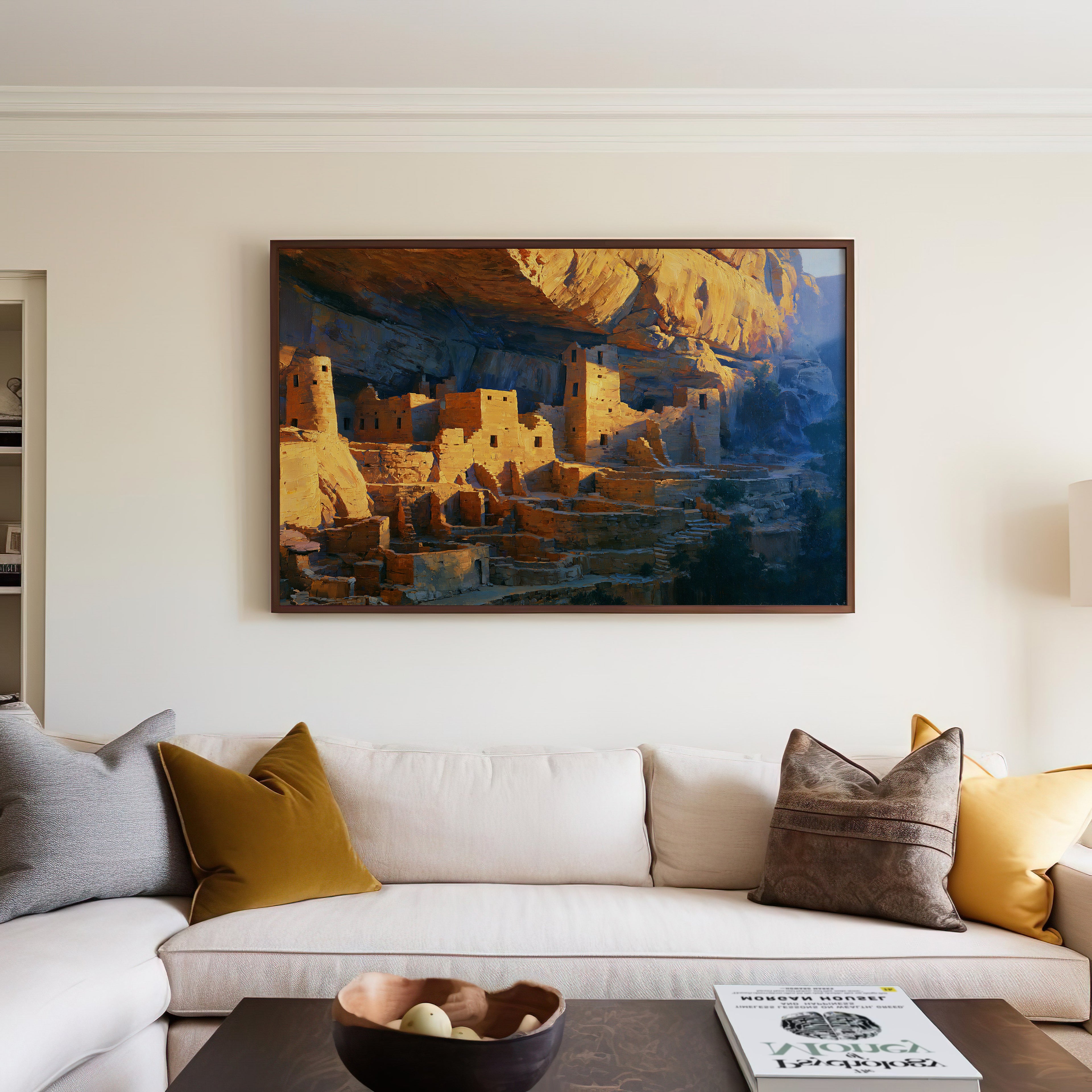 Mesa Verde National Park Classical Oil Painting