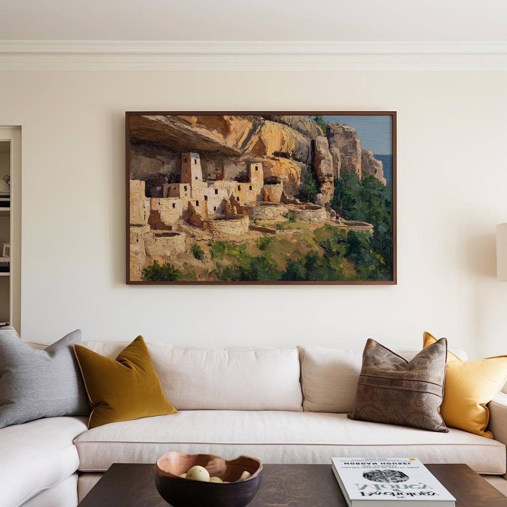 Mesa Verde National Park Oil Painting