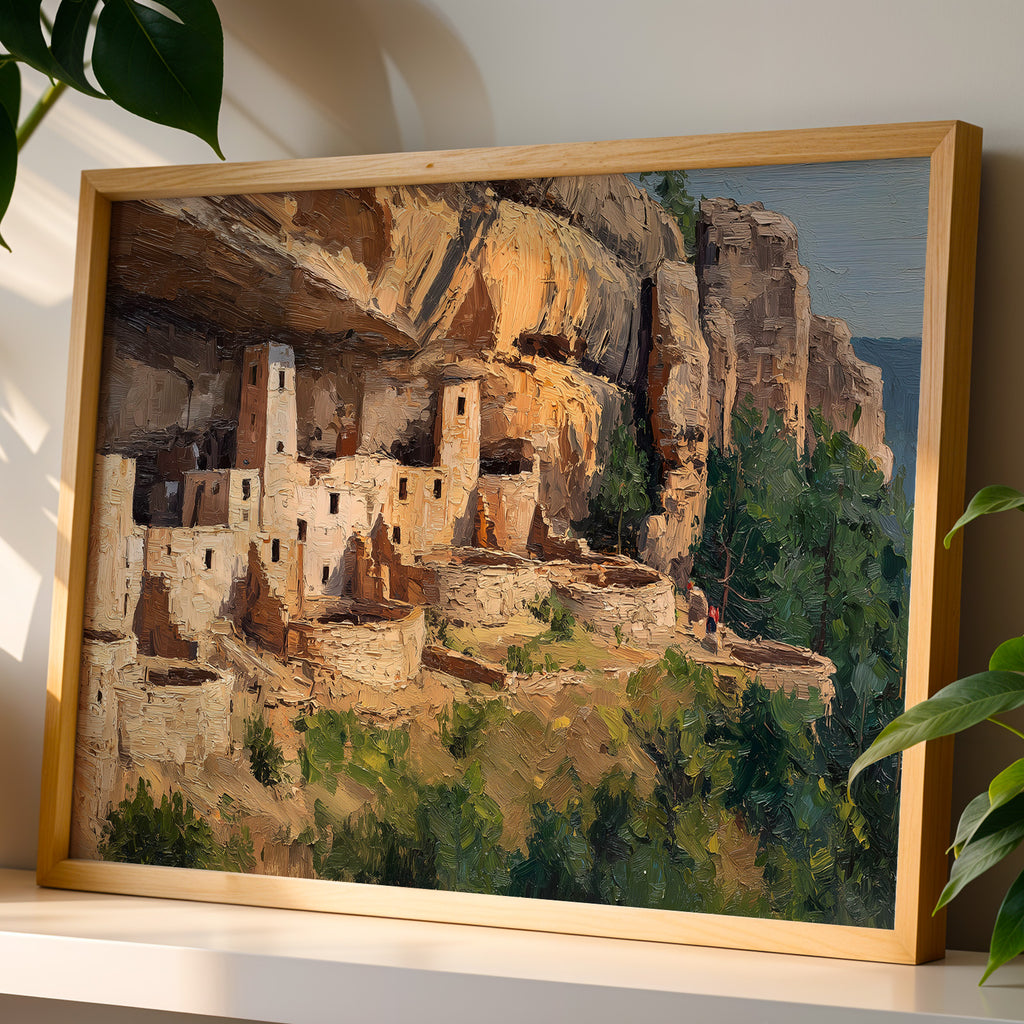 Mesa Verde National Park Oil Painting