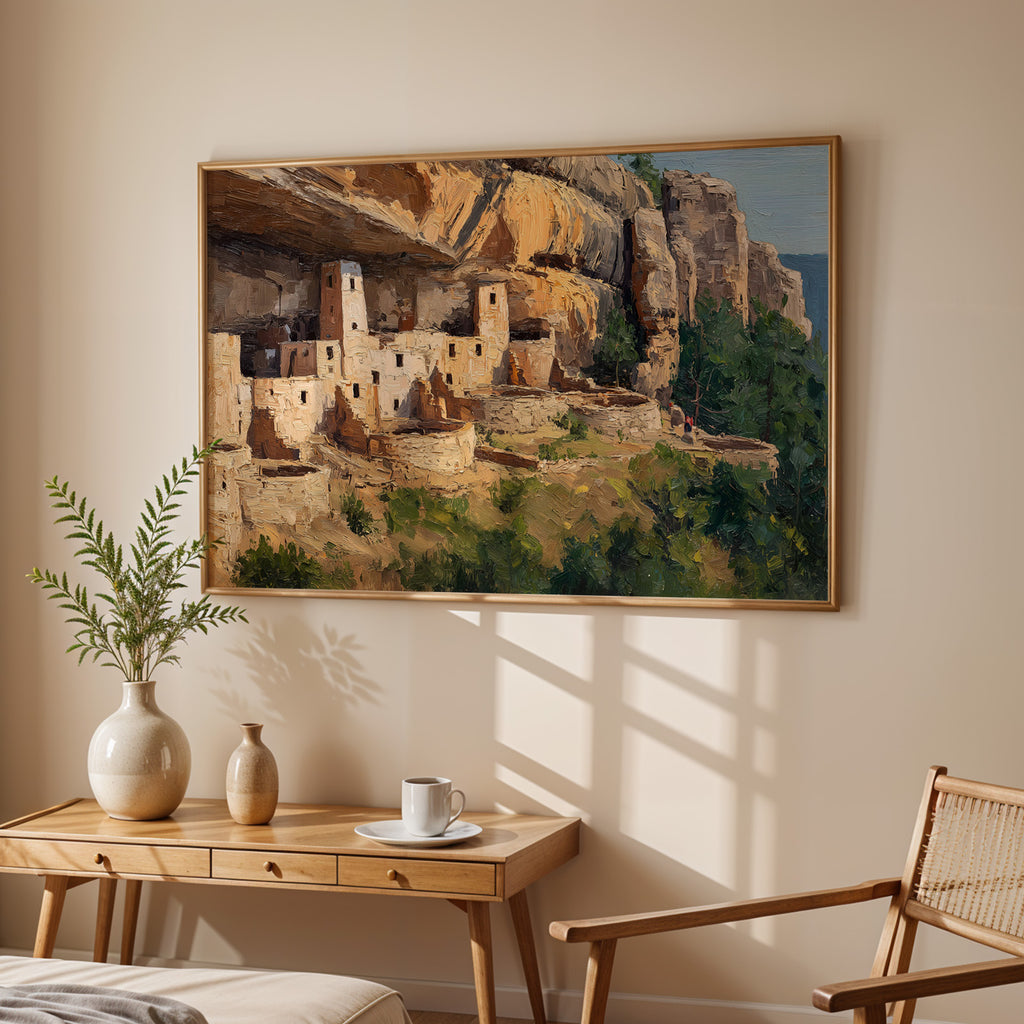 Mesa Verde National Park Oil Painting