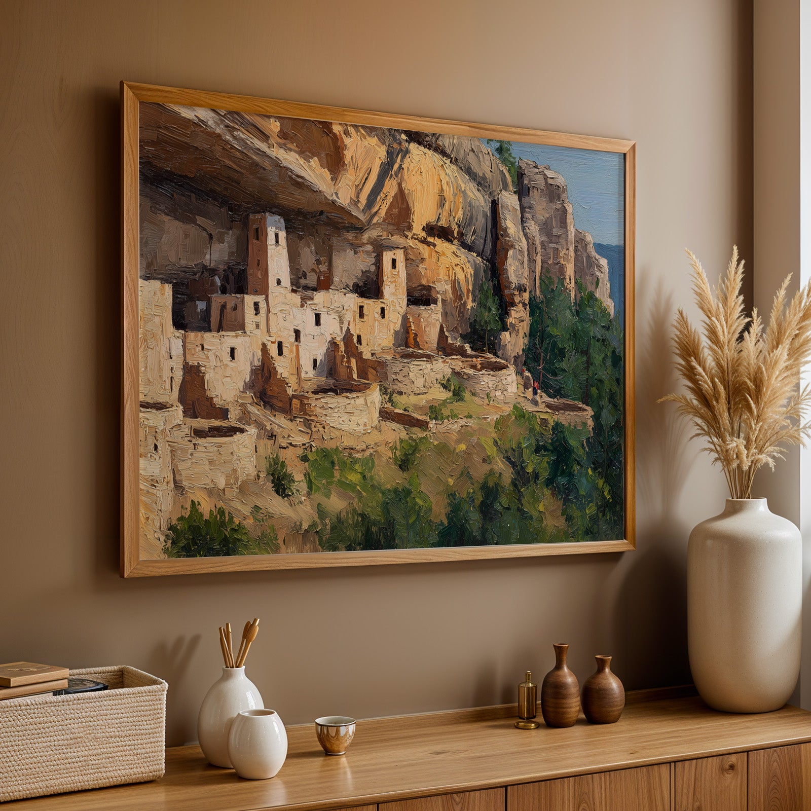Mesa Verde National Park Oil Painting