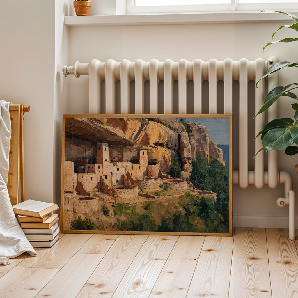 Mesa Verde National Park Oil Painting