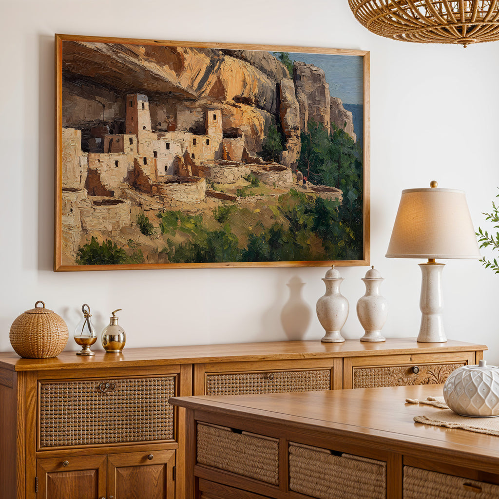 Mesa Verde National Park Oil Painting