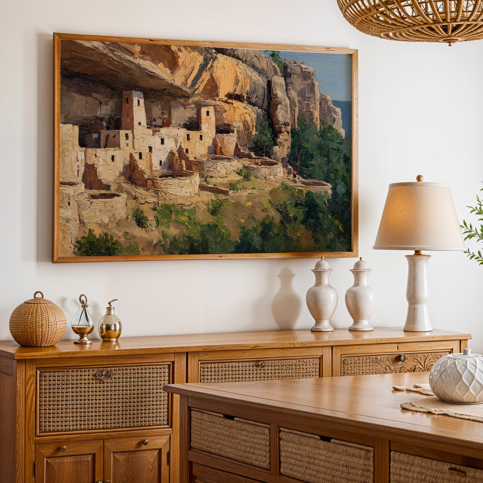 Mesa Verde National Park Oil Painting