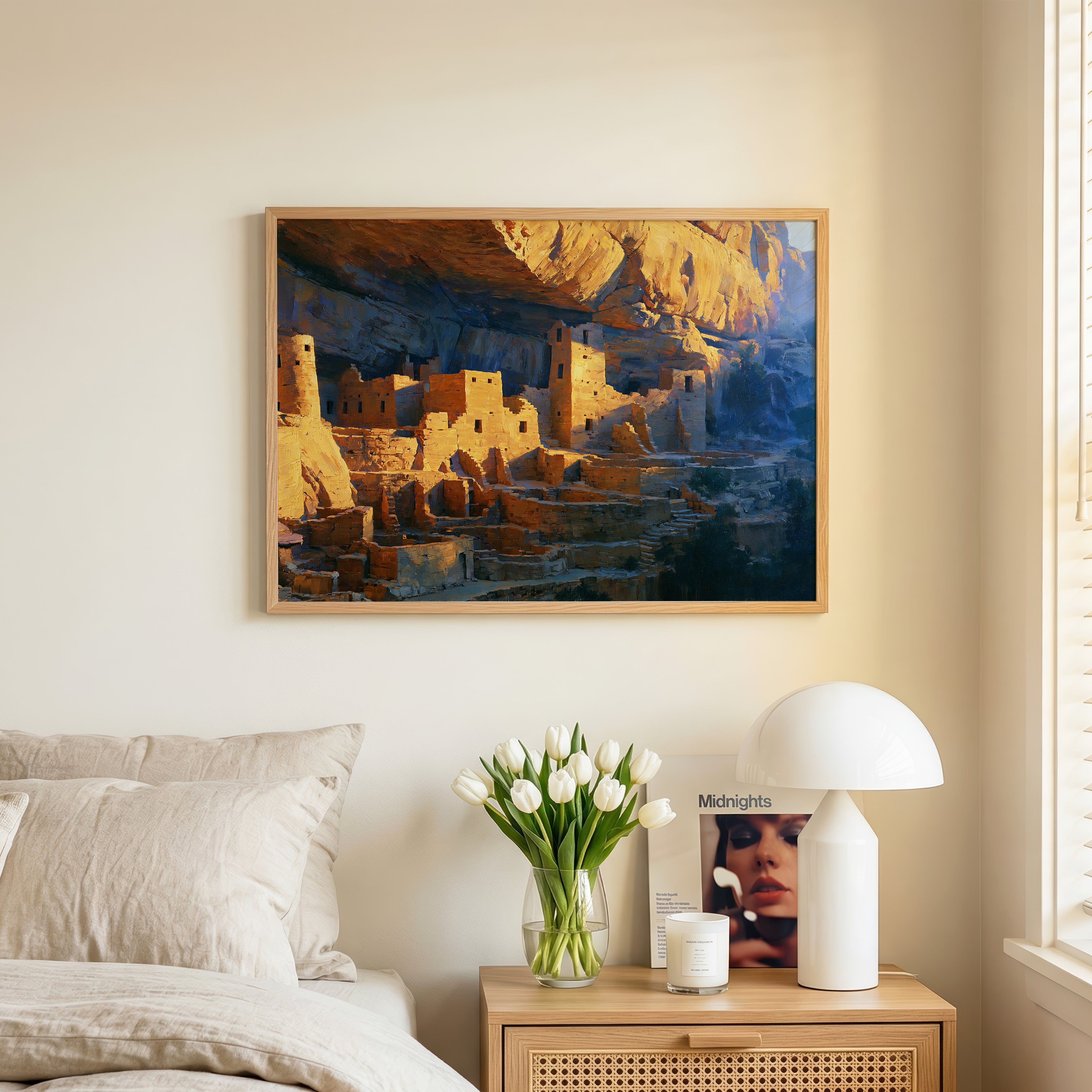 Mesa Verde National Park Classical Oil Painting