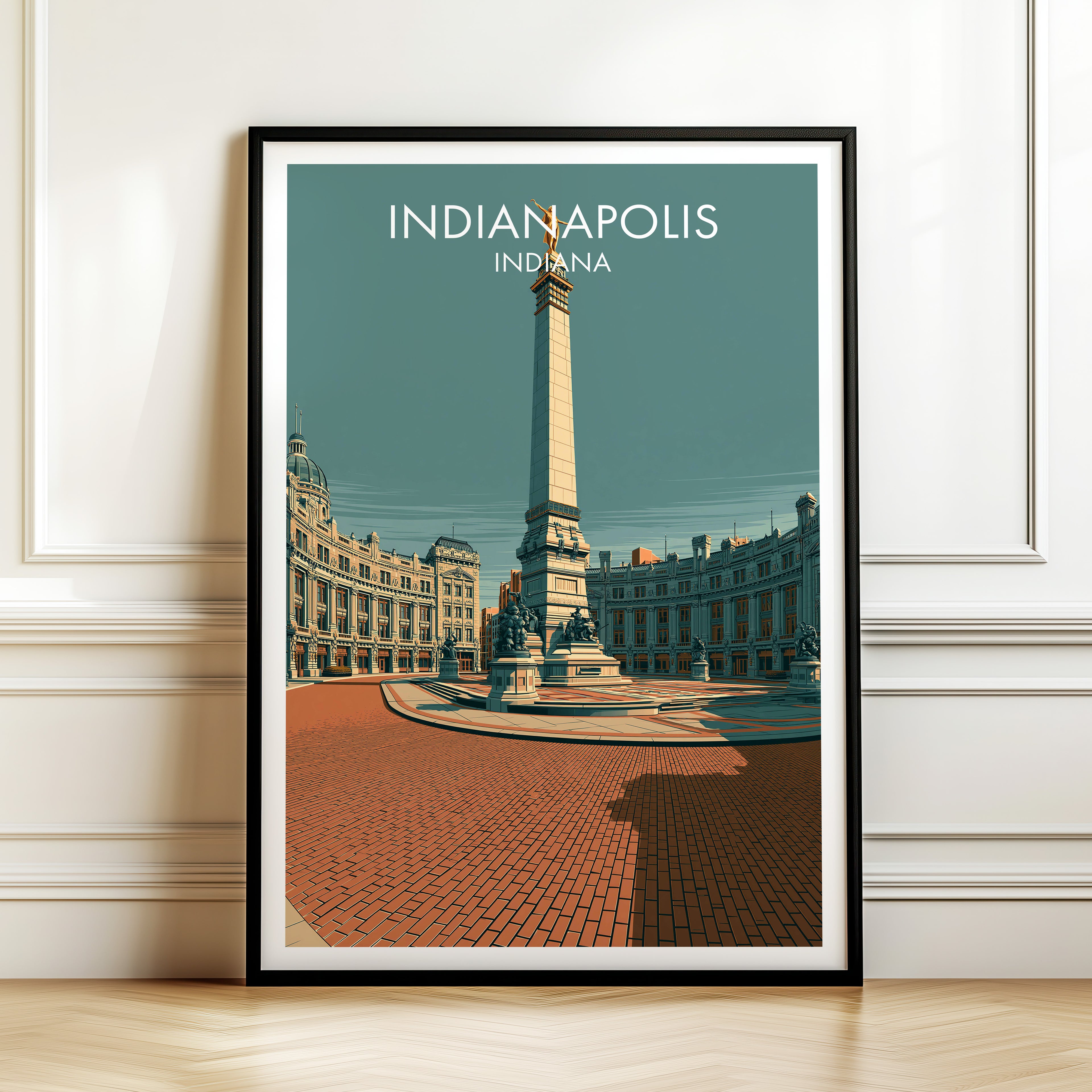 Monument Circle Indianapolis Indiana