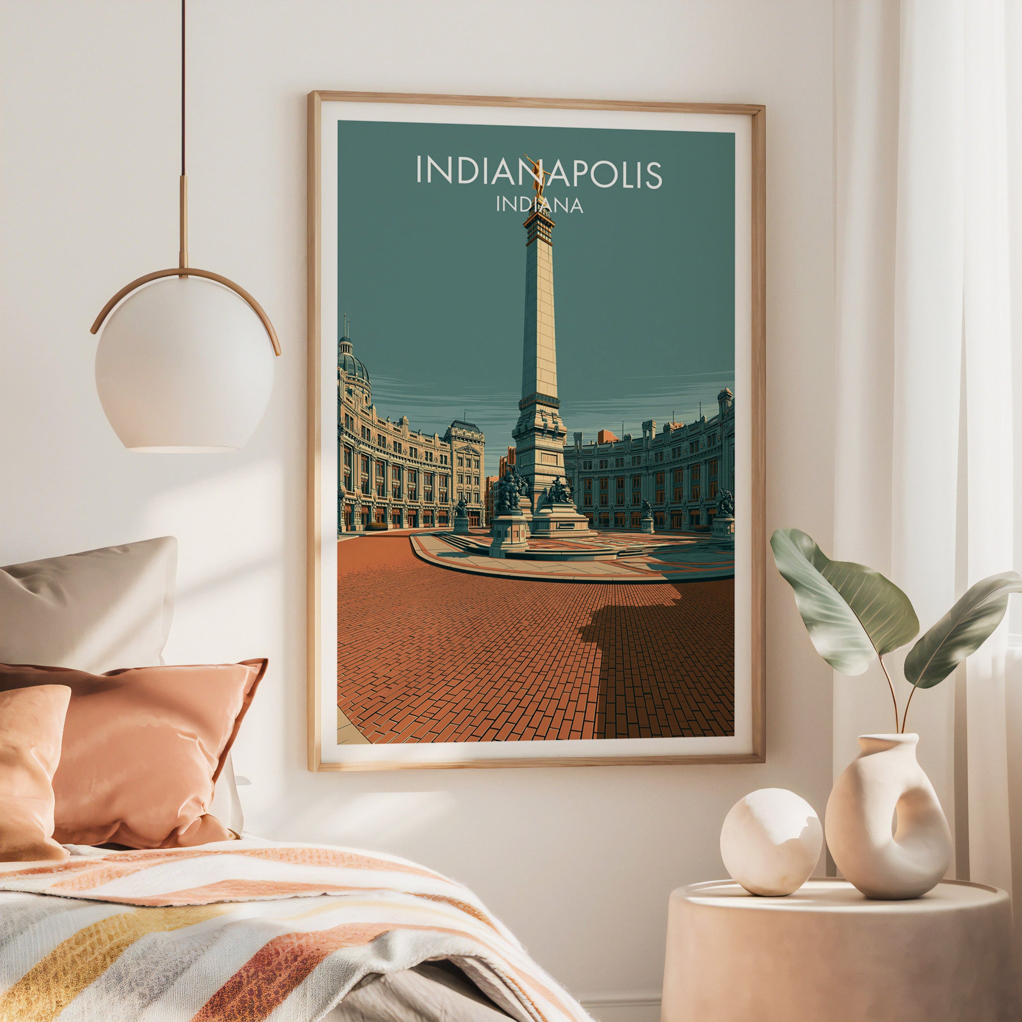 Monument Circle Indianapolis Indiana