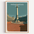 Monument Circle Indianapolis Indiana