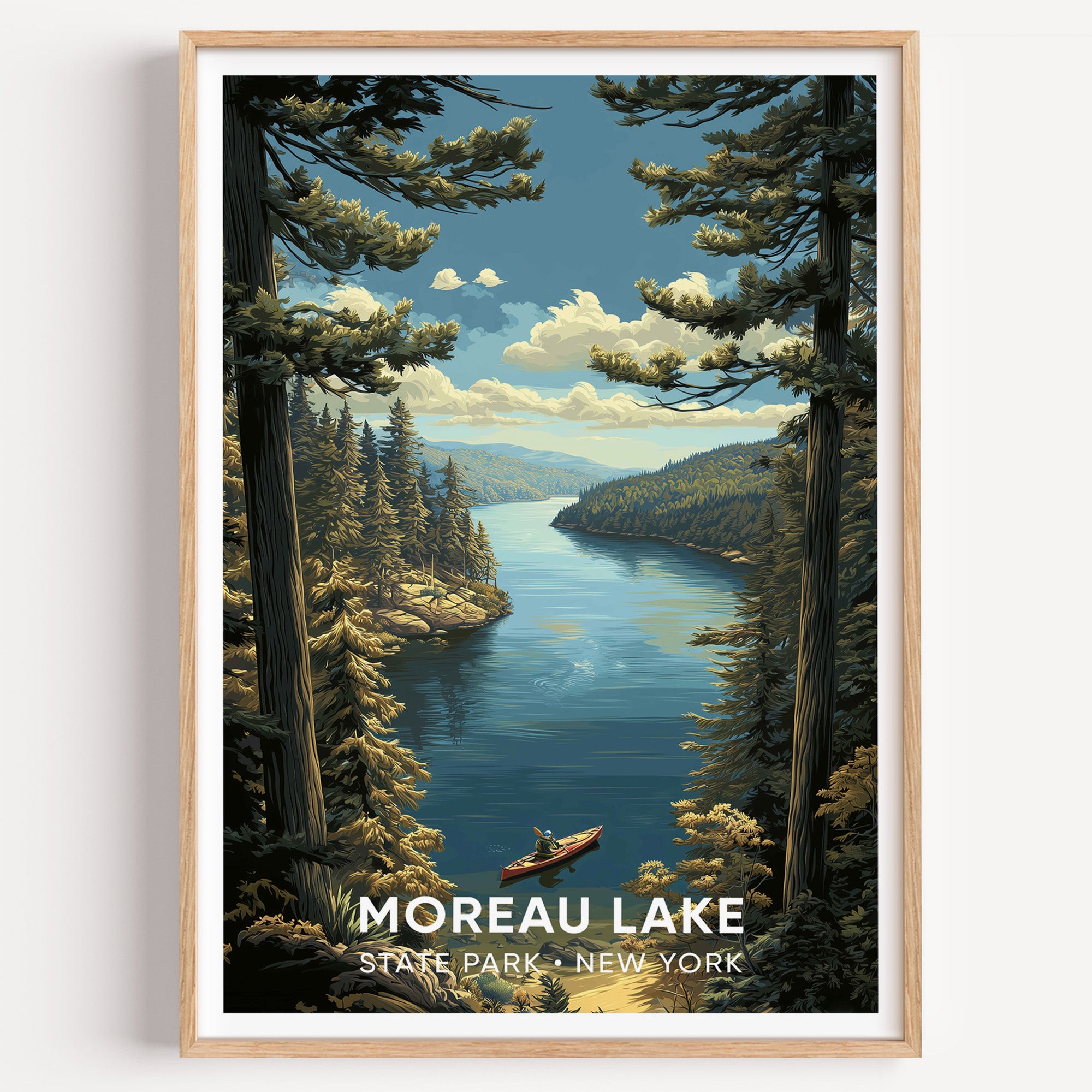 Moreau Lake State Park New York